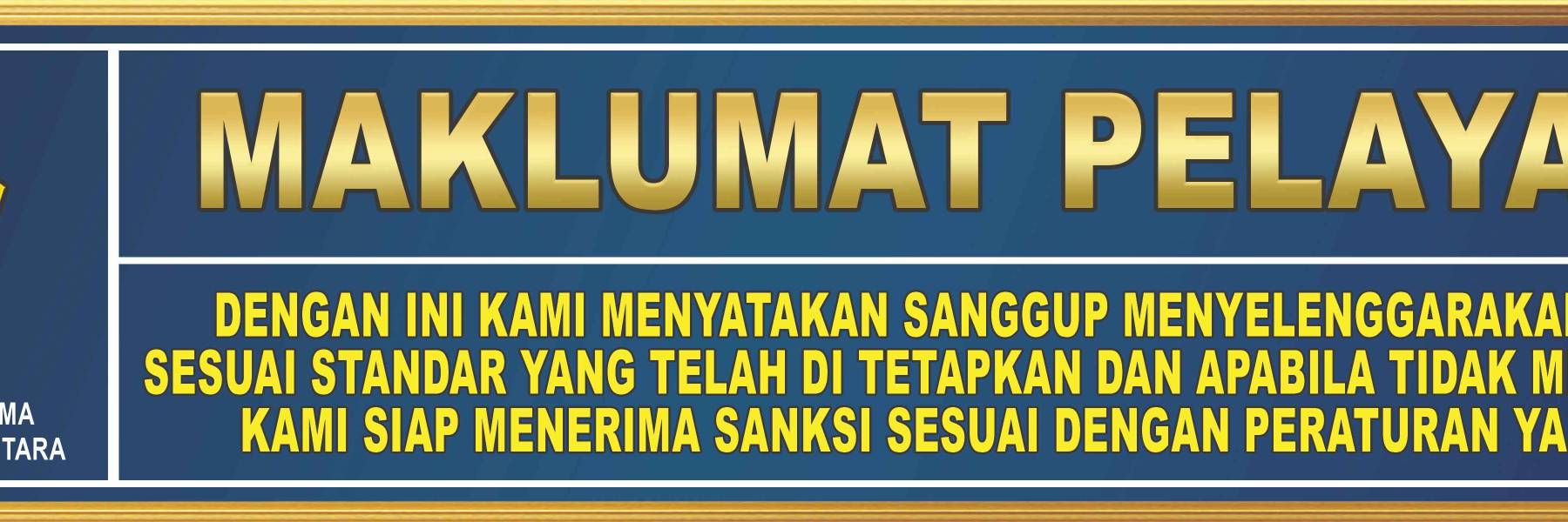 Maklumat Pelayanan Kemenag Paluta